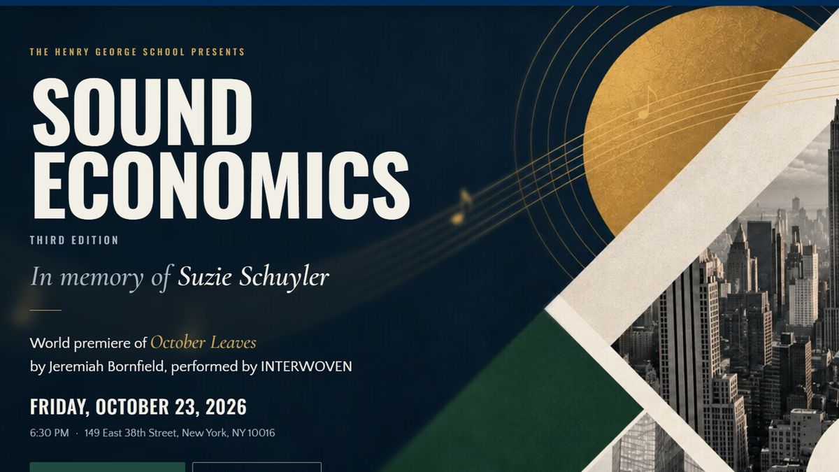 Sound Economics concert artwork: in memory of Suzie Schuyler